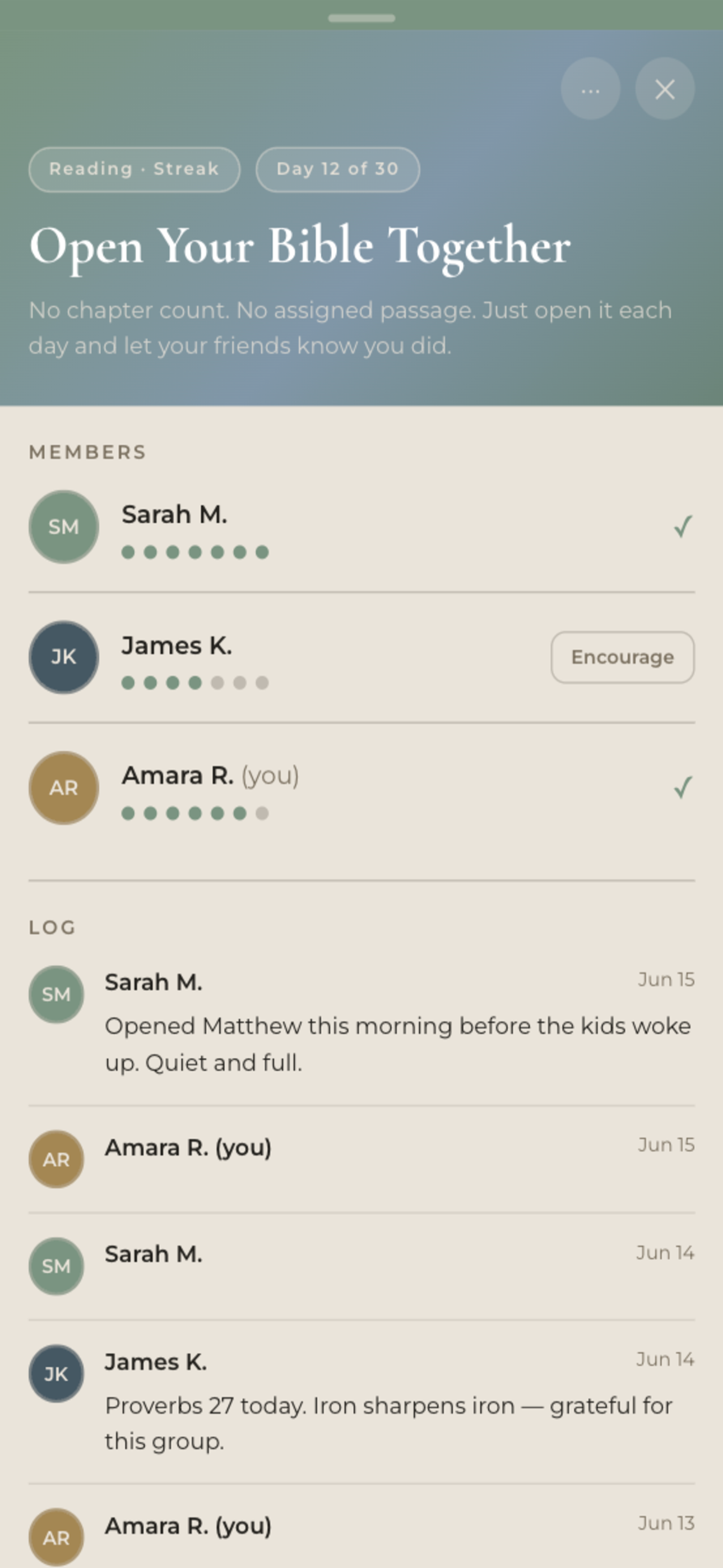 Friends – Open Your Bible Together